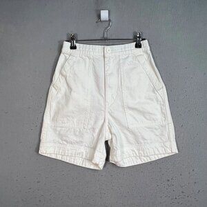 Uniqlo U Cotton Chino Shorts With Front & Back Pockets Womens Size XS